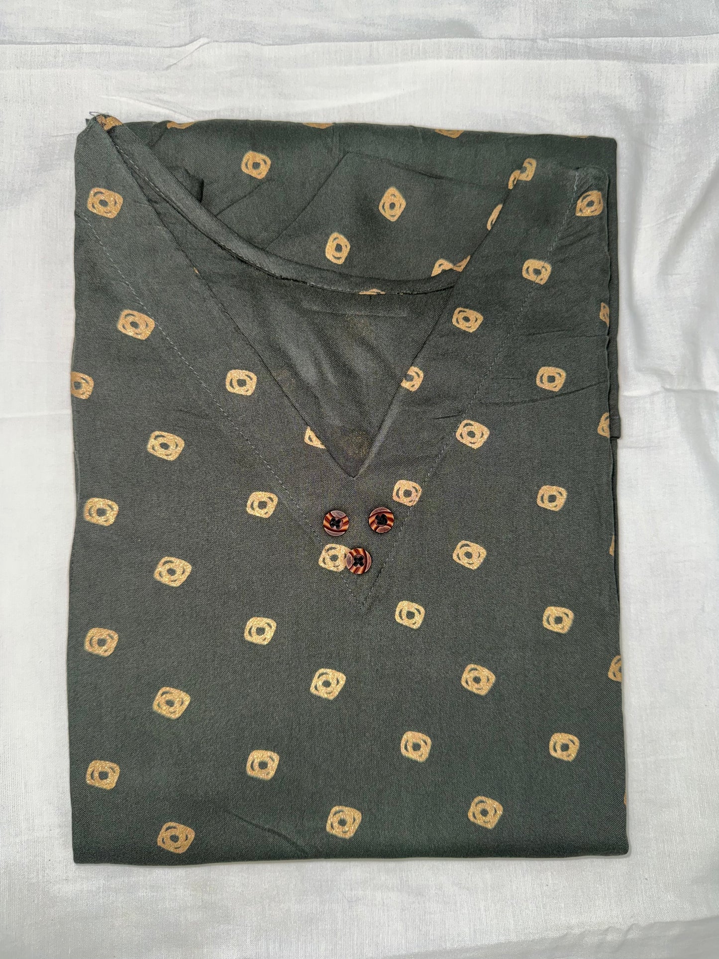 Moonstone Motif Short Kurti #RSK3011